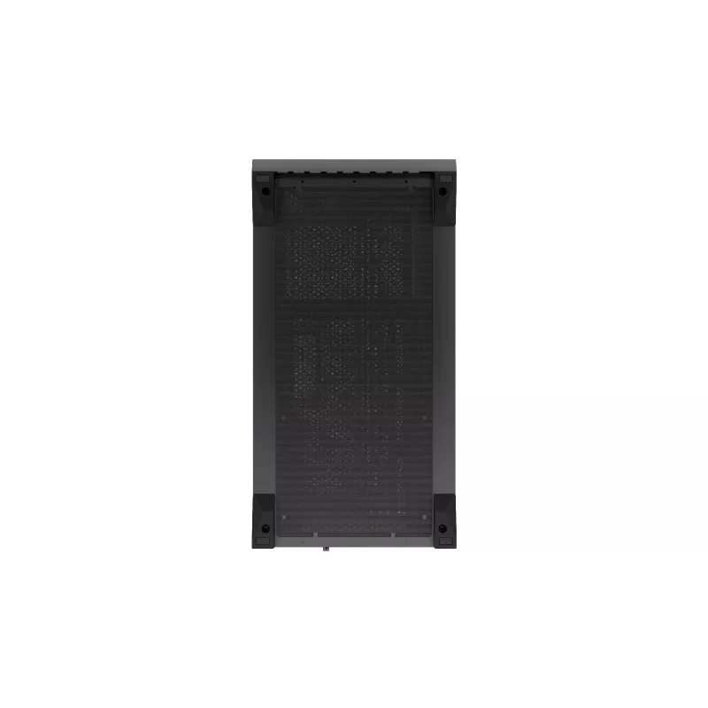 Obudowa komputerowa KRUX Palum KRXD008 ATX czarna — 2 wnęki 3,5 cala, 2 wnęki 2,5 cala, 2 wentylatory 120 mm, GPU do 39,5 cm