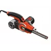 Szlifierka taśmowa Czarny & Decker KA902EK — 400 W, regulowana prędkość, płyta szlifierska 451×13 mm, 230 V, kabel 3 m, z walizką