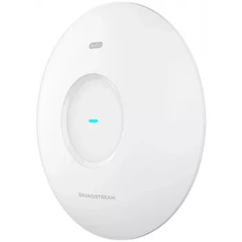 Punkt dostępowy Grandstream GWN7670 – dwuzakresowe Wi‑Fi 2,4/5 GHz 802.11ac, MU‑MIMO, PoE, 2x RJ‑45, obsługa 256 użytkowników, montaż ścienny, biały