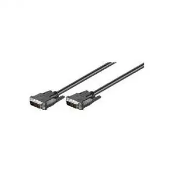 Kabel DVI Goobay 50850 2 m DVI-D Czarny