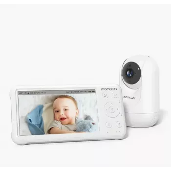 Babyphone Momcozy BM007-WH12BA-A Biały 11,5h czas pracy 5000mAh