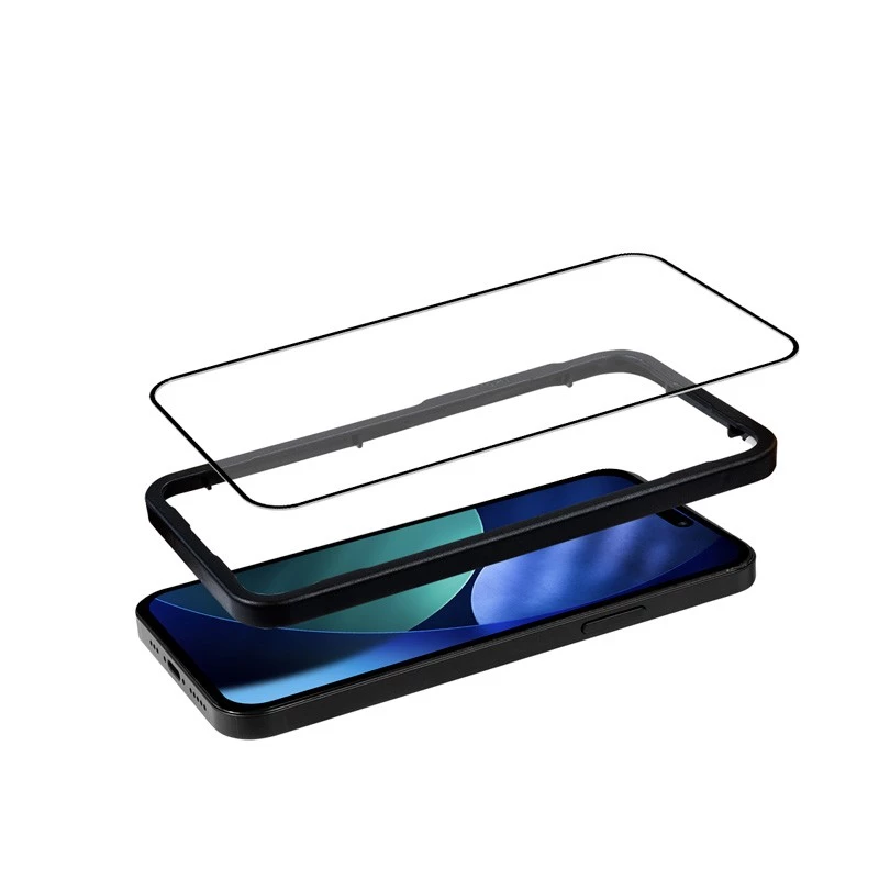Hartowane szkło ochronne Crong do iPhone 17 Pro Max — z usługą montażu