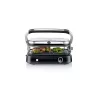 Grill kontaktowy SEVINI Pro, KG 2395 (srebrny/czarny, 1800 W)