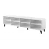 Szafka RTV cama meble BARI 200x42x52 biały mat — 200×42×52 cm