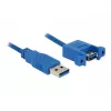 Kabel USB DeLOCK USB 3.0 A 1m 85112