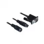 RS232 mobile phone kabel Navilock 61265 Czarny