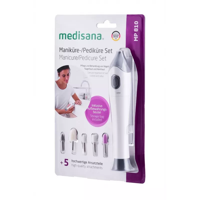 Urządzenie do manicure i pedicure Medisana MP 810, białe