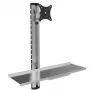 Uchwyt do monitora Techly ICA-PLW 01 68,6 cm (27 cali) ścienny srebrny