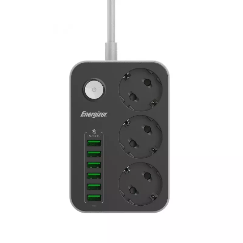 Przenośny powerbank Energizer EPB2500W01EU 2500 mAh z wyjściem USB, kompaktowa ładowarka