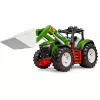 BRUDER Traktor z ładowaczem czołowym model BR-03451 – wytrzymały traktor zabawka z ruchomym ładowaczem