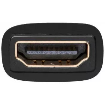 Goobay Adapter HDMI/DVI-D, gniazdo standardowe HDMI (Typ A) -> wtyk DVI-D (24+1) (68931)