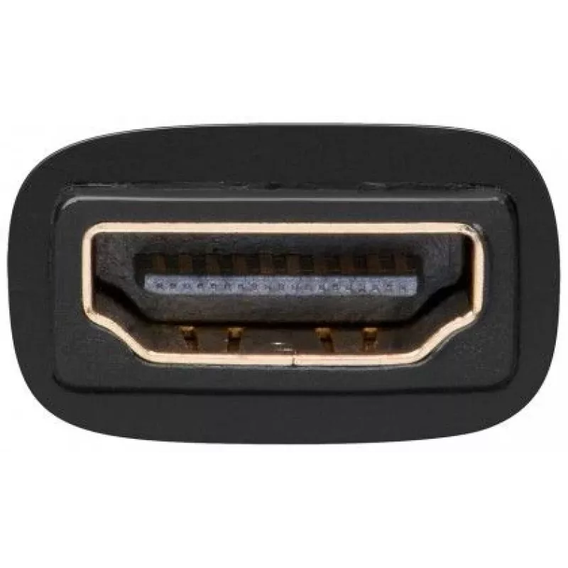 Goobay Adapter HDMI/DVI-D, gniazdo standardowe HDMI (Typ A) -> wtyk DVI-D (24+1) (68931)