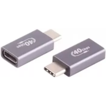 Adapter/łącznik kabli ShiverPeaks BS13-60004 USB-C na USB-C Szary