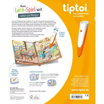 tiptoi Meine Lern-Spiel-Welt: Liczby i ilości, Książka edukacyjna