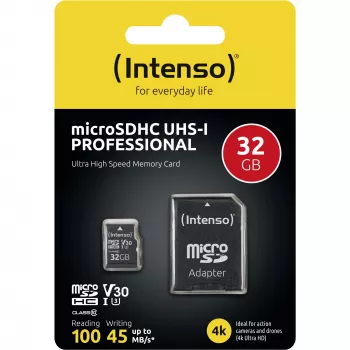 Karta pamięci Intenso Professional microSDHC 32 GB