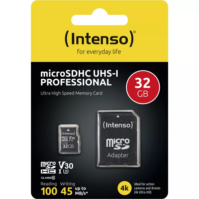 Karta pamięci Intenso Professional microSDHC 32 GB