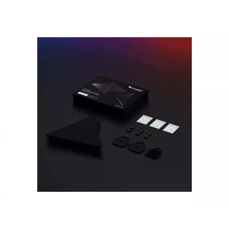 Inteligentny panel Nanoleaf NL47-0101TW-3PK Wi-Fi Czarny 3 szt.