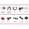 AgfaPhoto Action Cam Kamera sportowa 16 MP 2K Ultra HD CMOS Wi-Fi 58 g (AC7000BK)