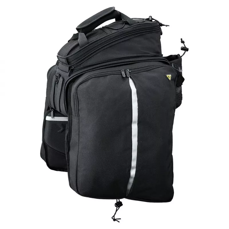 Torba bagażowa na bagażnik TOPEAK MTS TrunkBag DXP — mocowana na tylnym bagażniku, z rozkładanymi sakwami