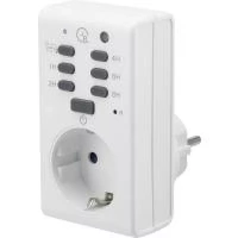 Analogowy zegar sterujący Renkforce 1289333 1800W IP20 z funkcją zmierzchową