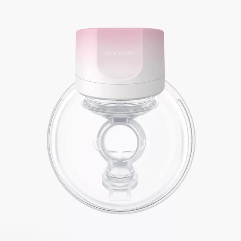 Momcozy S12 Pro Podwójny elektryczny laktator różowy, 180 ml