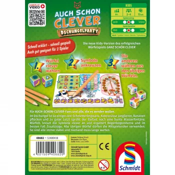 Auch schon clever - Dschungelparty, gra planszowa