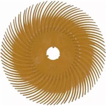 Szczotka tarczowa włóknowa 3M RB-ZB K80 Ø76,2 mm otwór 9x1 mm