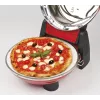 Maszynka do pizzy G3FERRARI G10032 — 1200 W, kamienna powierzchnia do pieczenia, maks. 400°C, pizza 31 cm, timer mechaniczny, czerwona