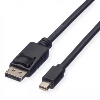ROLINE 11445634 Kabel DisplayPort Mini DisplayPort 1m Czarny