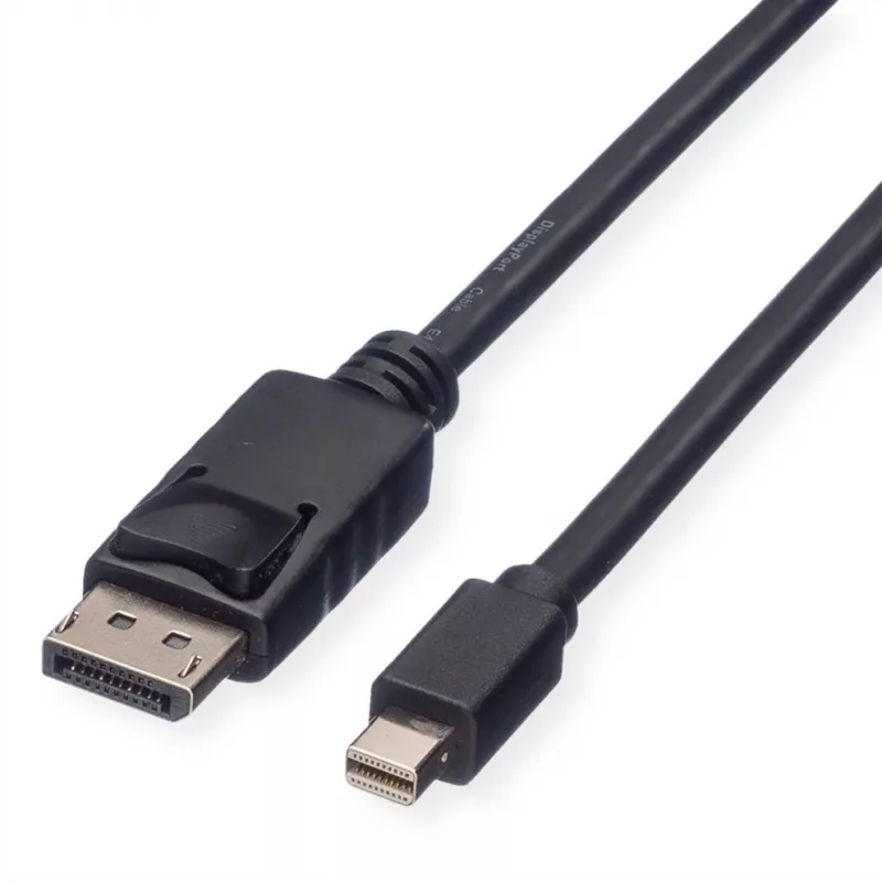 ROLINE 11445634 Kabel DisplayPort Mini DisplayPort 1m Czarny