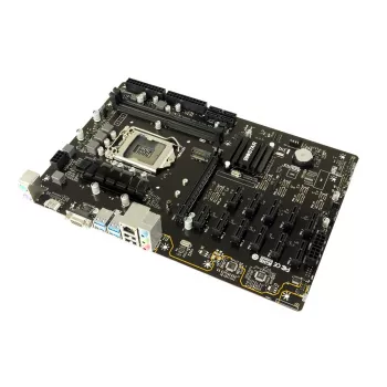 Płyta główna BIOSTAR TB360-BTC PRO 2.0 ATX Intel B360, LGA 1151, 2x DIMM DDR4 do 32 GB, 11x PCIe x1 + 1x PCIe x16, M.2, SATA III, USB-A