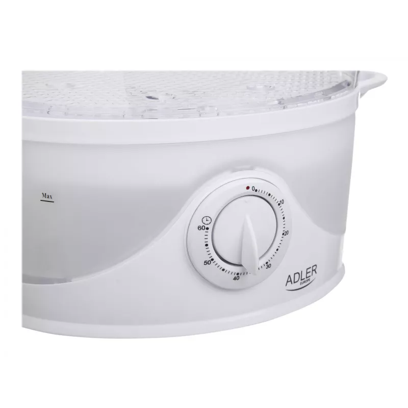 Parowar Adler AD 633 3 kosze wolnostojący 800 W biały