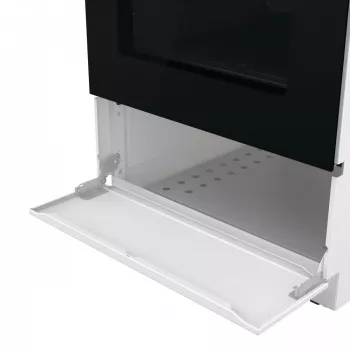Wolnostojąca kuchenka gazowa z piekarnikiem Gorenje GG5A10WFFM — płyta 4-palnikowa, piekarnik 70 L, emaliowany blat, biały