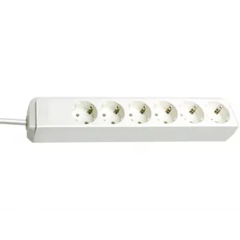 Listwa zasilająca brennenstuhl Eco-Line, 6-gniazdowa, biała (1159420015)