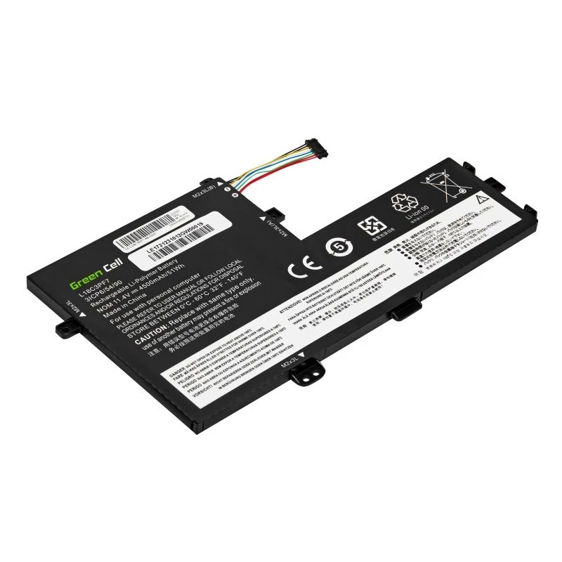 Bateria zielony Cell LE172 litowo-polimerowa 4500 mAh do Lenovo IdeaPad C340 / S340 series