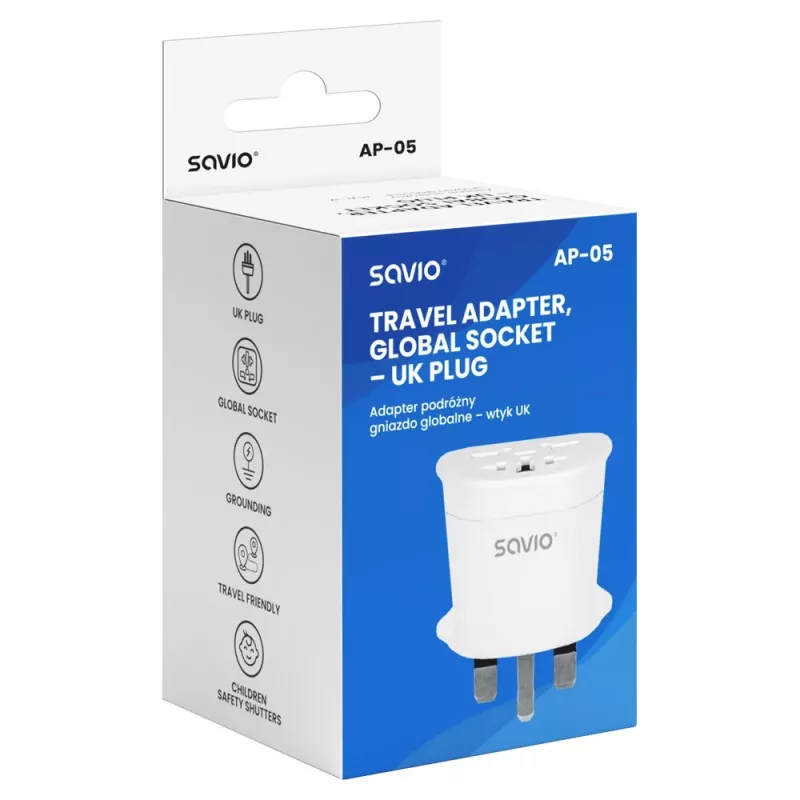Savio AP-05 zasilacz Wewnętrzny 2500 W Biały