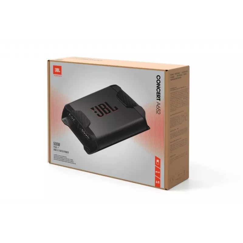 Wzmacniacz samochodowy 2-kanałowy JBL Concert A652, moc 500 W
