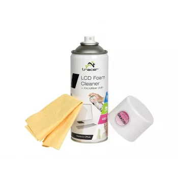 Pianka do czyszczenia LCD 400ml + ściereczka z mikrofibry