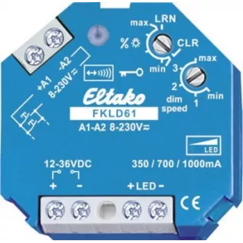 Ściemniacz Eltako FKLD61 300W 1–10V — naścienny ściemniacz LED