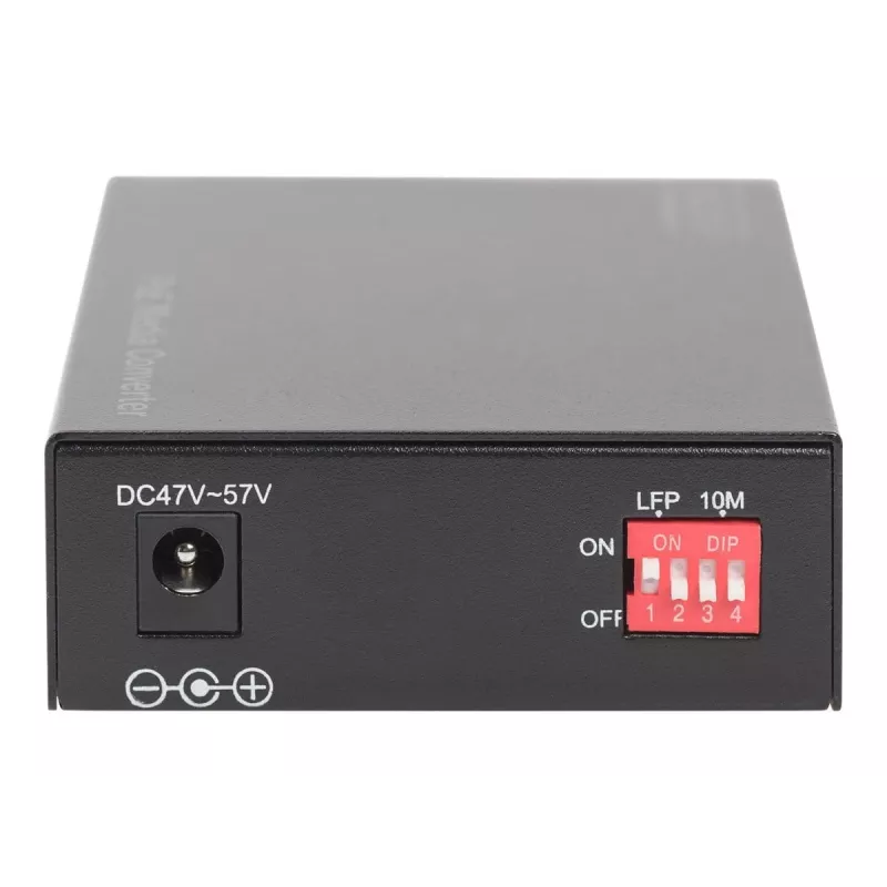 Digitus Gigabit PoE media converter, RJ45 / SC, SM, PSE