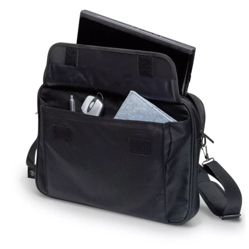 Torba typu toploader DICOTA D30805-RPET 40,6 cm 16 cali Czarna
