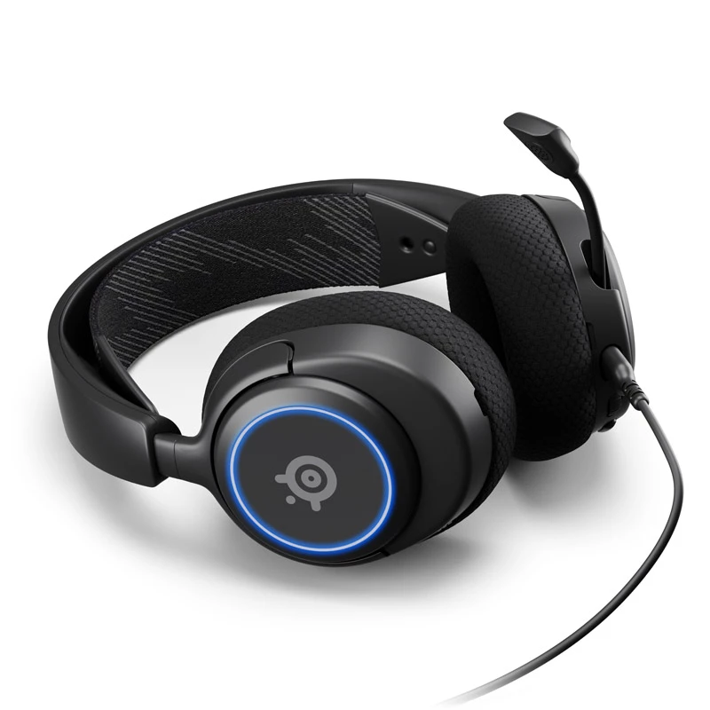 Zestaw słuchawkowy Steelseries Arctis Nova 3 Przewodowy nauszny Gaming USB Type-C Czarny