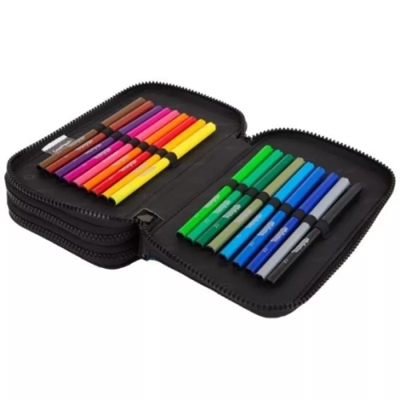 Potrójny piórnik z wyposażeniem CoolPack Jumper 3 DIARY