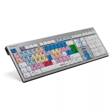 Klawiatura Logickeyboard Avid Media Composer QWERTZ niemiecka aluminium