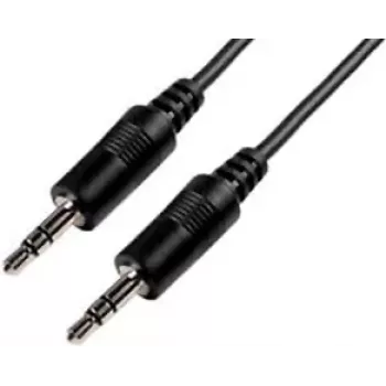 Kabel audio e+p B 111/2 2,5 m 3,5 mm Czarny