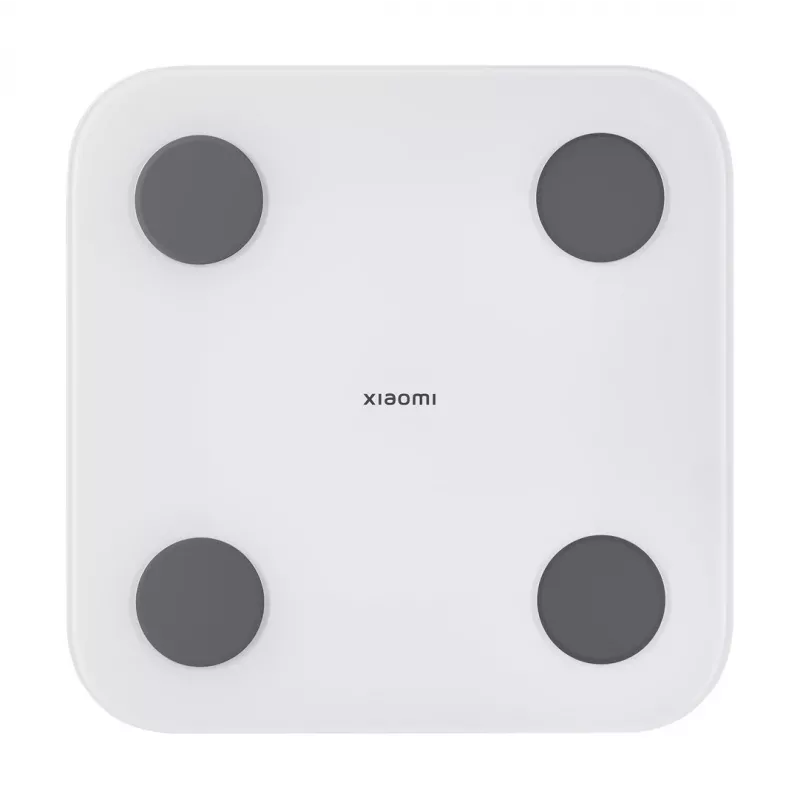Xiaomi S400, kwadratowa, biała, elektroniczna waga osobista