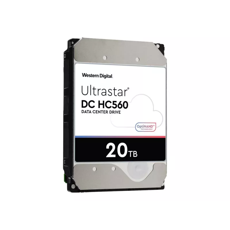 WD Ultrastar DC HC560 - Festplatte - 20TB - intern - 3.5 (8,9 cm) - SAS 12Gb/s - 7200 U/min - Puffer: 512MB (0F38652)