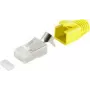 Złącze kablowe RJ45 ShiverPeaks BS72067-Y Żółty