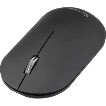 Renkforce RF-WM-200-1 mysz bezprzewodowa Bluetooth optyczna czarna 3 przyciski 4000 dpi cicha (RF-6443980)