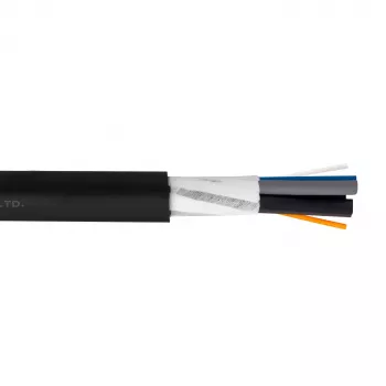 Przewód do ładowania EV Akyga AK-SC-E12 5 x 6 mm² + 2 x 0,75 mm², trójfazowy, 32 A, 450/750 V, na metry
